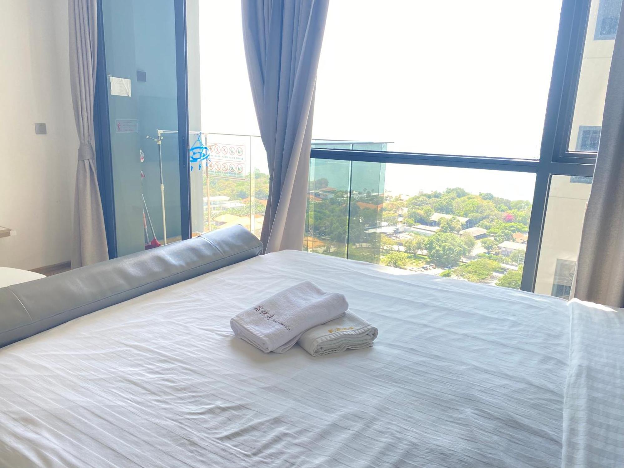 Andromeda Seaview Condo Near Beach Pattaya Chambre photo